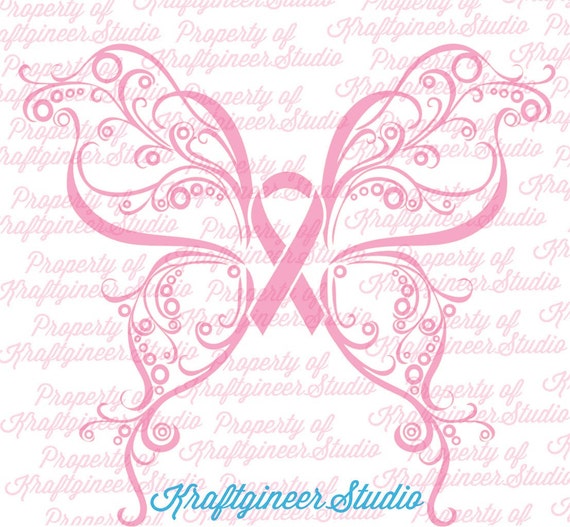 Free Free 324 Butterfly Breast Cancer Ribbon Svg SVG PNG EPS DXF File