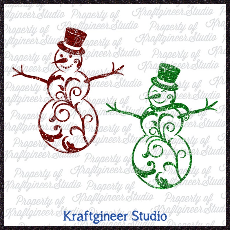 Download Flourish Snowman SVG Filigree Snowman SVG Christmas SVG ...