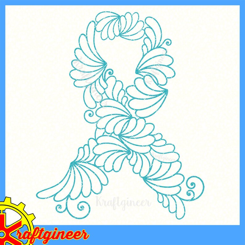 Download Flower Petal Breast Cancer Awareness Ribbon SVG cut file ...
