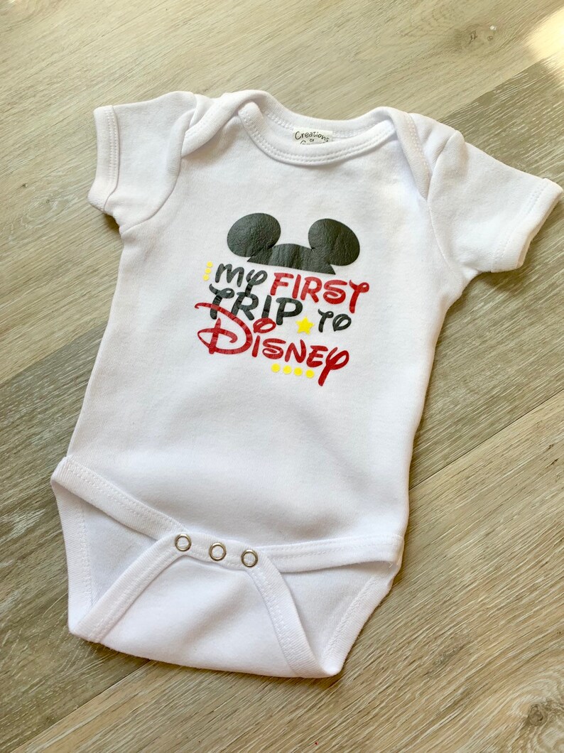 My First Disney Trip Onesie Disney 