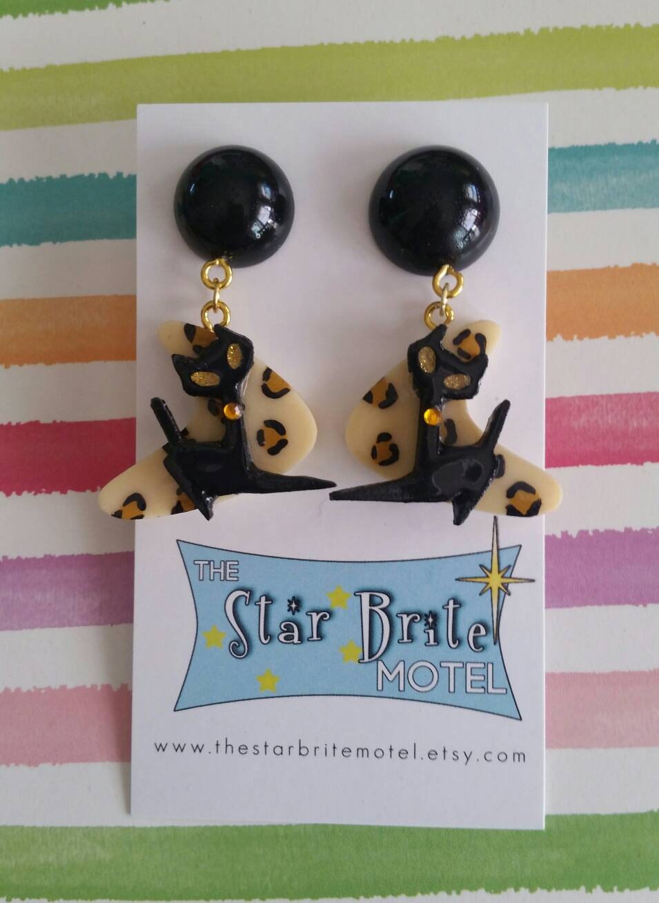 Feline very grrrrr earrings