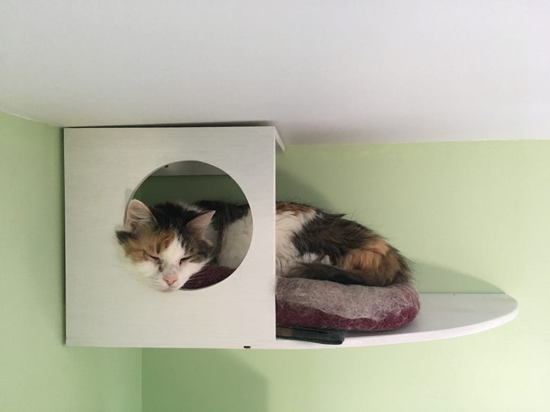 Corner Cat Bed With Porch Image 0
