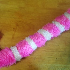 Pink and White Cat Tail