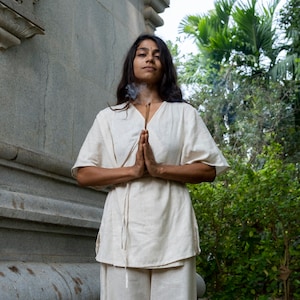 Pigiama in pura seta grezza, pigiama boho, pigiama morbido naturale, pigiama da donna in seta, pigiama da sposa in seta, pigiama da damigella d&#39;onore boho