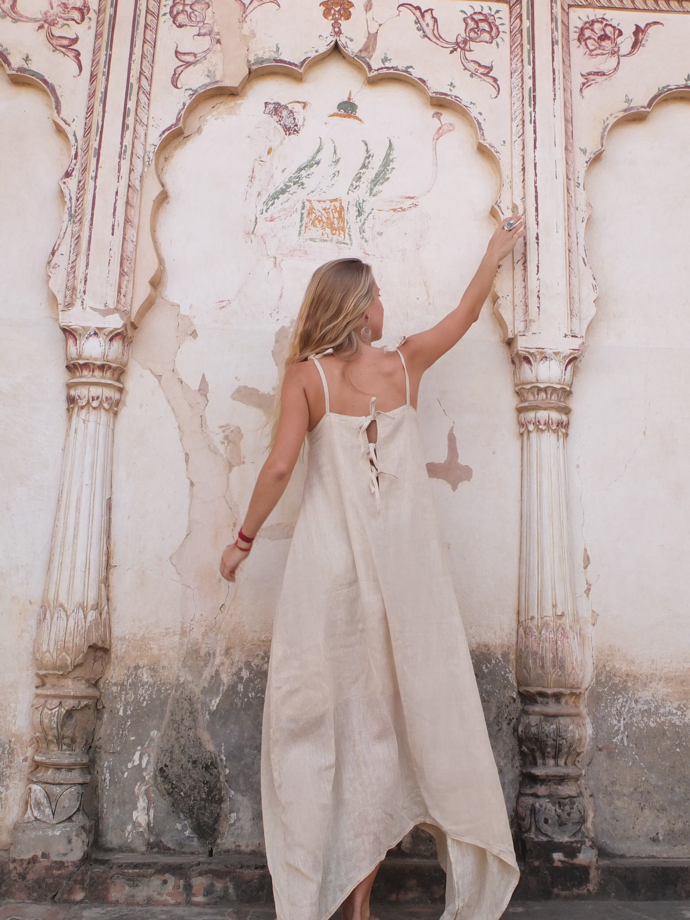 ahimsa silk dress Black Ahimsa Silk Dress With Slit, Raw Silk Dress, Organic Boho Dress, Open Back Dress, Bohemian Natural Dress, Vegan Silk, Maxi Dress