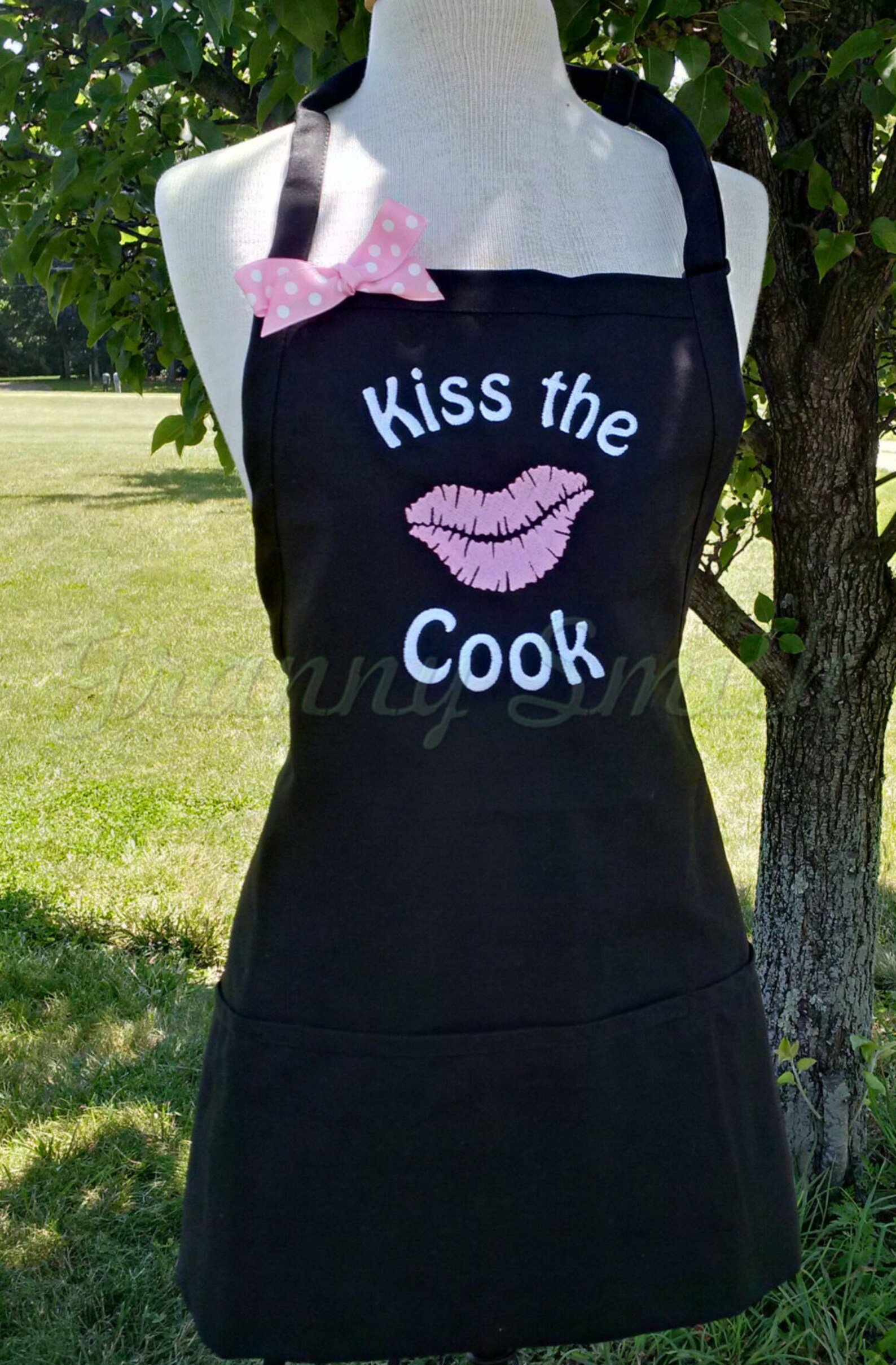 Kiss the Cook Apron 24l X 28w Professional 3 Etsy
