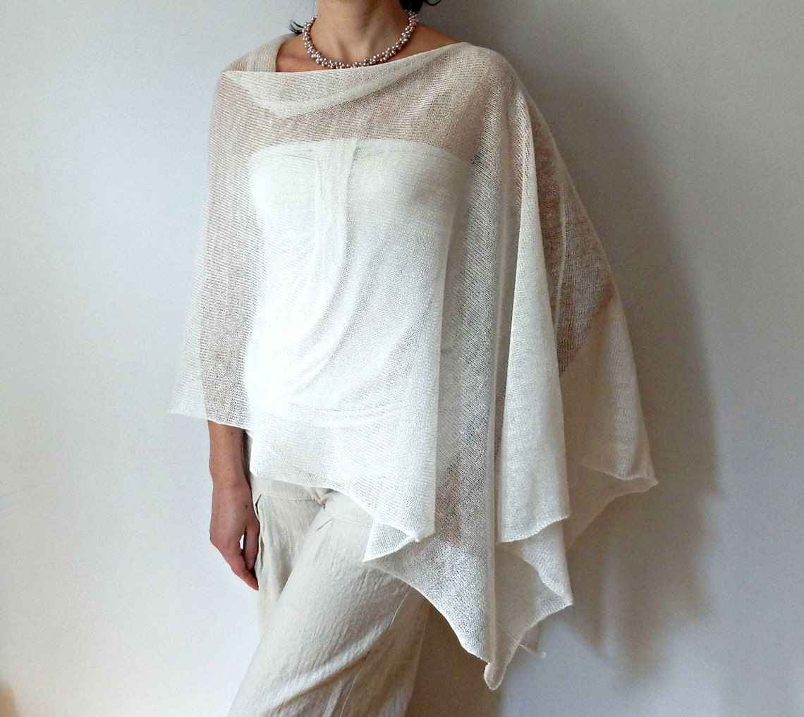 white poncho white poncho