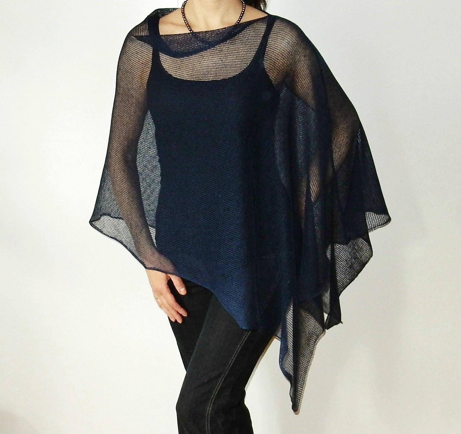 50 Donna Gerry WeberGerry Weber Edition Cape/Poncho Outdoor Marca Blu Navy 