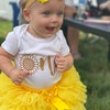 You Are My Sunshine First Birthday Outfit Girl Personalized in Pastel ...