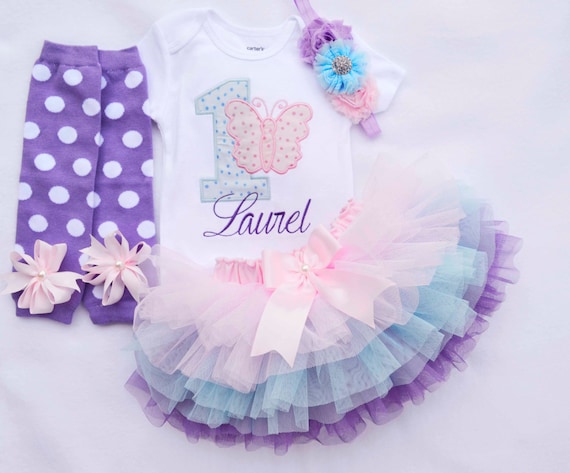 First birthday butterfly clearance outfit