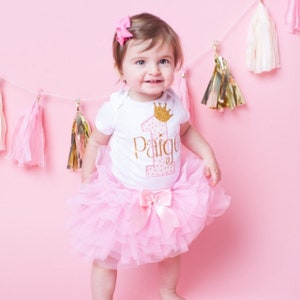 Princess Birthday Outfit for Girl Personalized , 1st Birthday Girl ...