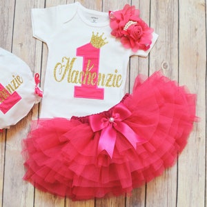 First Birthday Gift, First Birthday Outfit Girl, princess birthday outfit, Baby Girl 1st Birthday Outfit, 1st Birthday girl