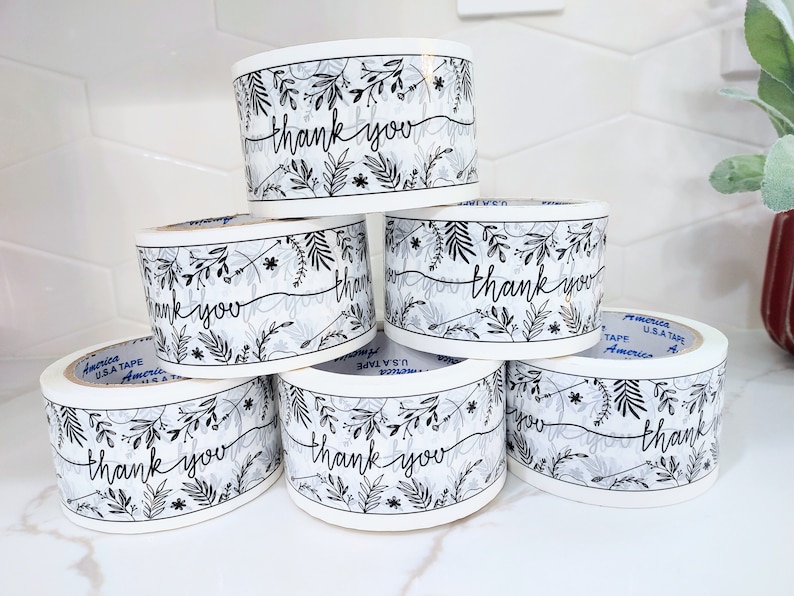 Custom Packing Tapes Ecofriendly Packing Tapes for Small Etsy