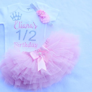 half birthday girl, half birthday outfit girl, Half Birthday Outfit, 1/2 Birthday Girl Outfit, 1/2 Birthday Outfit Girl, 6 month birthday