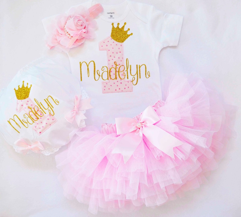 etsy first birthday girl outfit