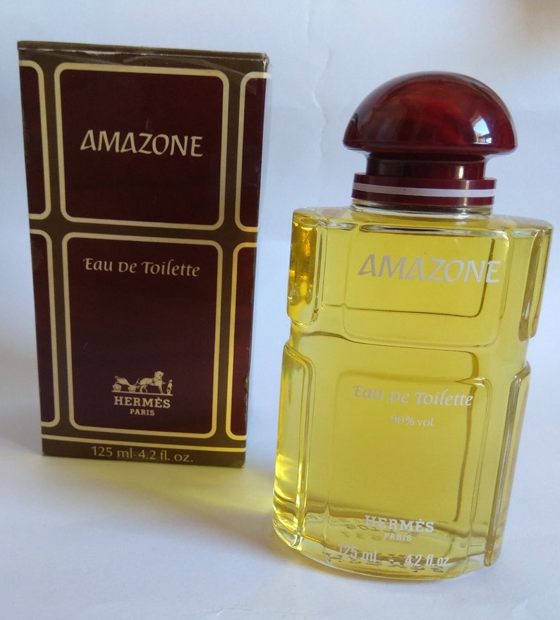 Vintage Amazone Hermes Paris Bottle 125 Ml Eau De Toilette Etsy