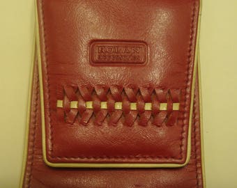 Vintage ROLAN Accessories Ginuine Leather Cigarette Case