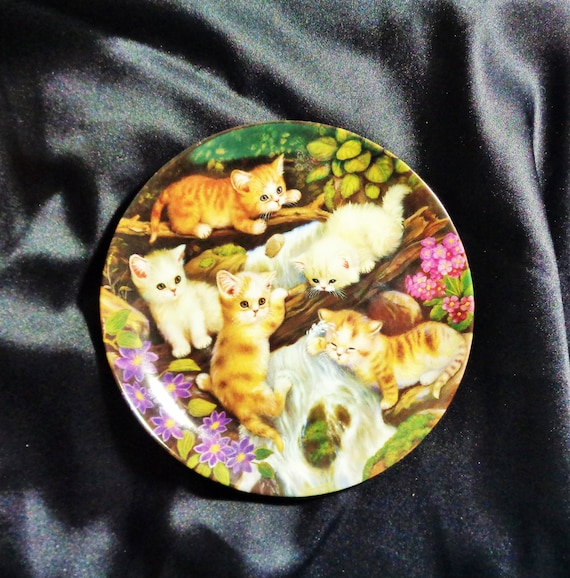 Planschen am Wasser KITTEN PLATE 1997