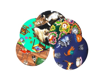 Cat Themed PLAYING CARD HOLDERS