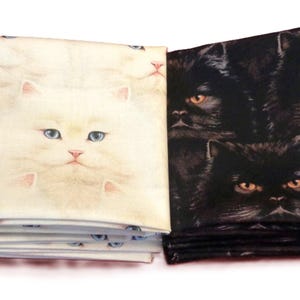 Ceiling Cat vs Basement Cat FABRIC Fat Quarters