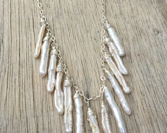Rain Fall Inspired Necklace