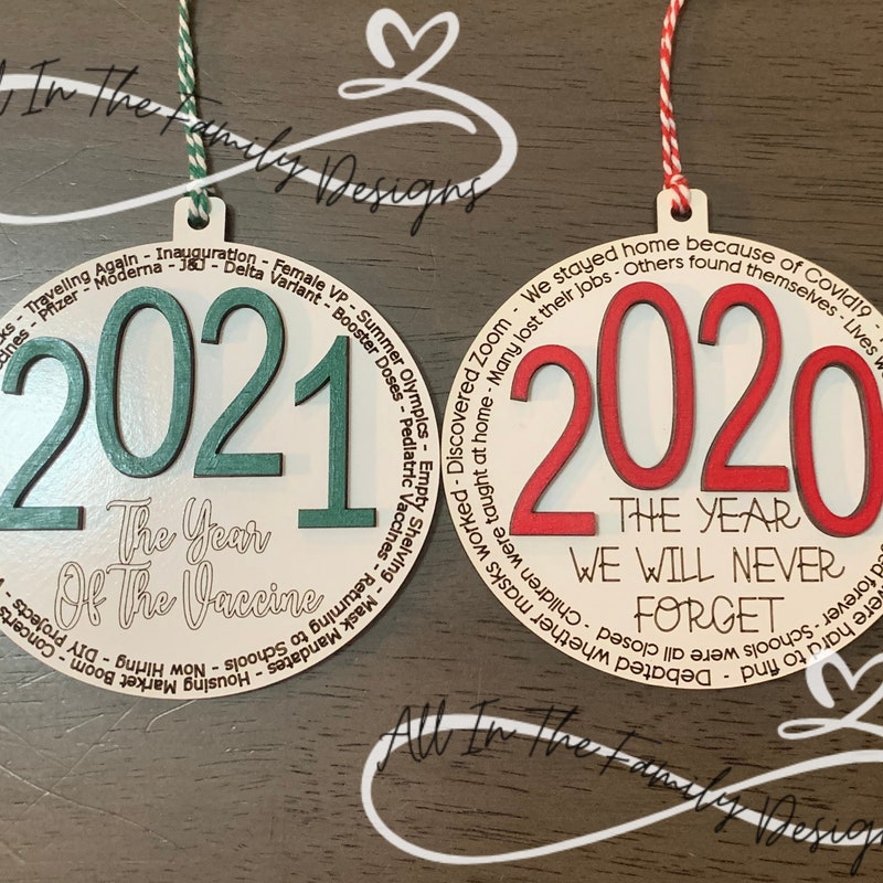 2021 Ornament - Etsy