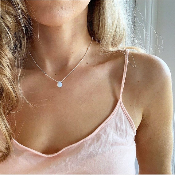 Opalite layered necklace