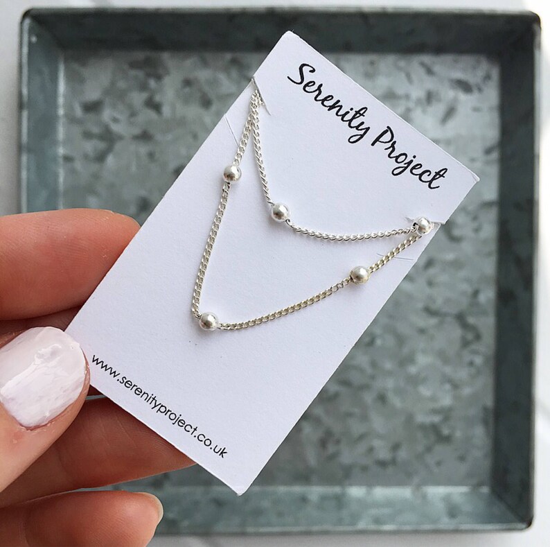 Silver circle choker,Silver Choker Layered chokers by Serenity Project Jasmine Silver beaded choker Coin Choker Satellite Chain choker