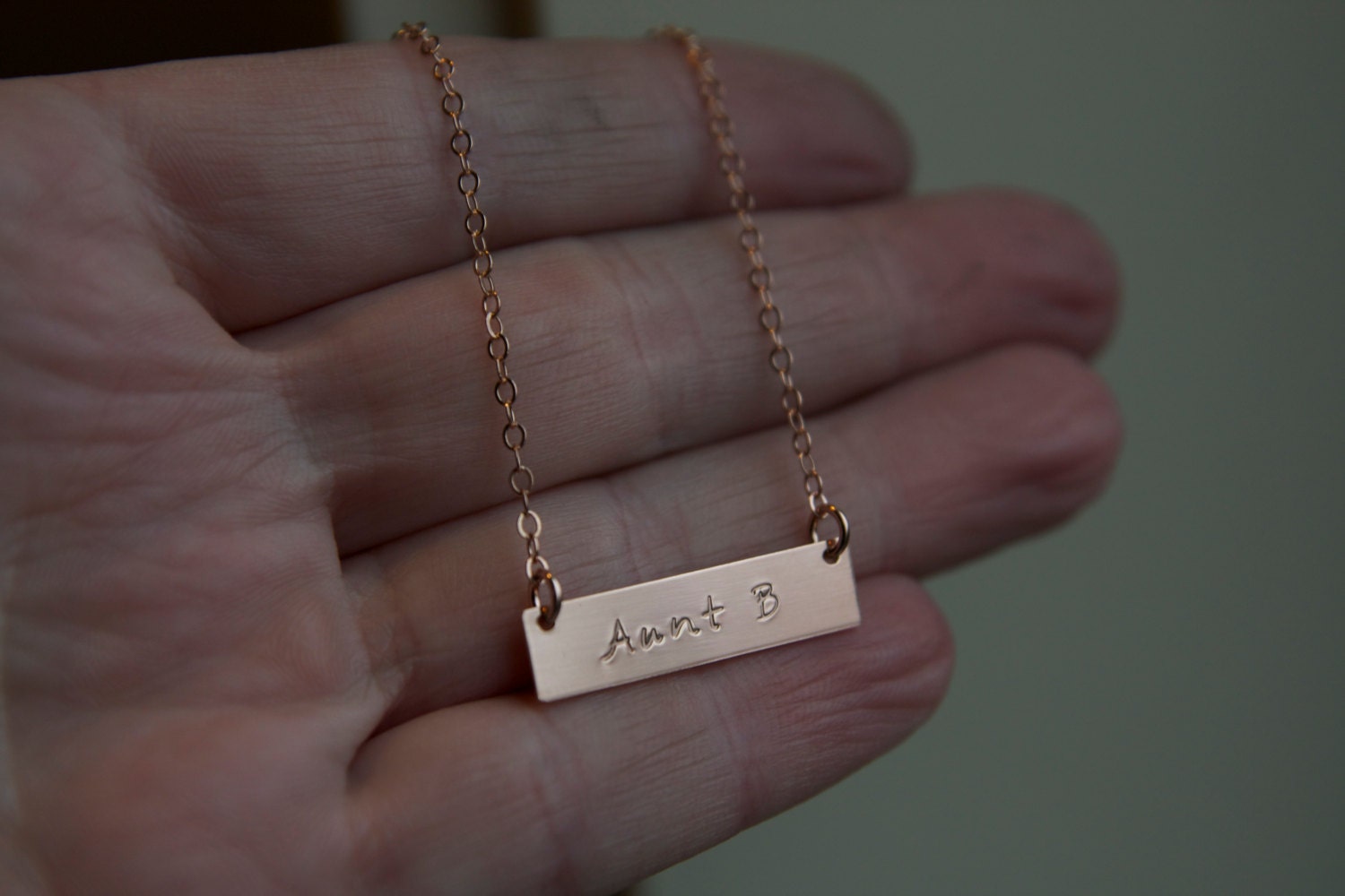 Aunt bar necklace sale
