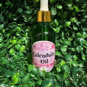 Calendula Oil – Herbal Infused Oil for Healing, Protection & Ritual Use