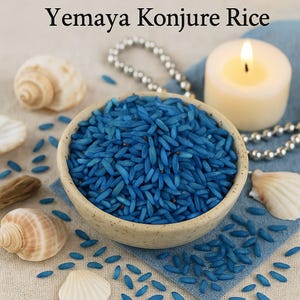 Yemaya Konjure Rice | Spiritual Rice for Abundance, Cleansing & Ocean Blessings | Orisha Offerings | Hoodoo Ritual