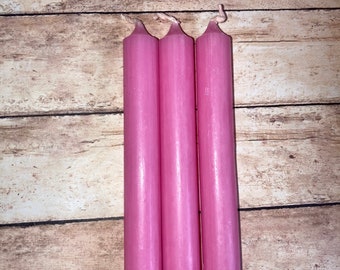 Pink 4’ Chime Candles for Ritual, Spellwork or Hoodoo