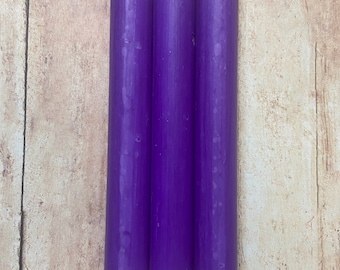 Purple 4” Chime Candles — Set of 5 Spells Candle (Candle Magick, Altar)