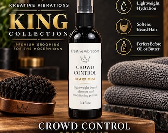 Beard Mist for Men | Beard Primer Spray | Hydration & Refresher