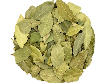 Dried Bay Leaves – Manifestation, Protection & Cleansing Herb | Organic Whole Bay Leaf for Spells