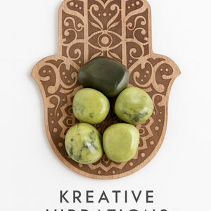 Serpentine Tumbled Stone – Healing Crystal for Meditation, Kundalini Awakening & Spiritual Growth
