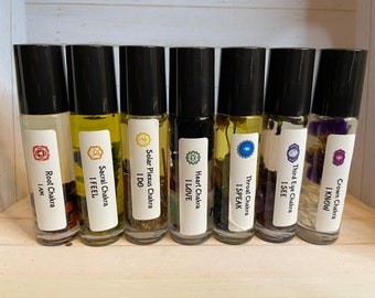 Seven Chakras Oil (Rollerballs)