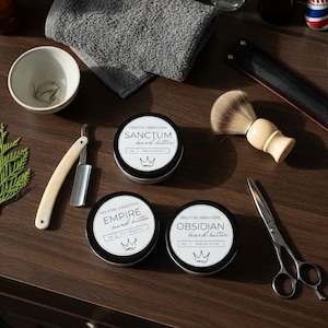 Bartbutter - Natürliche Shea- und Mangomischung | Macht den Bart weich, reduziert Juckreiz und fördert das Wachstum - 115 ml