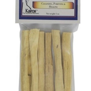 Palo Santo Sticks (1oz) – Holy Wood for Cleansing & Energy Clearing – 5–6 Natural Incense Sticks per Pack