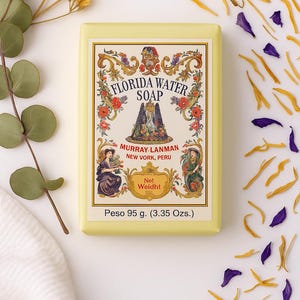 Florida Water Soap by Murray & Lanman | Spiritual Cleansing, Protection, Energetic Refreshing | 3.35 oz Bar