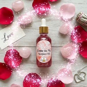 Komm zu mir Öl | Liebes-Ritual, handgemachtes Zauberöl