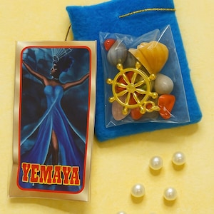 Yemaya Mojo Bag | Ocean Goddess Charm Kit | Amulet