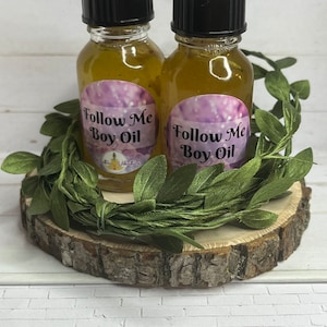 Follow Me Boy Oil | Attraction & Influence Conjure Oil | Hoodoo Ritual Oil | Love Draw