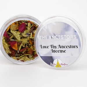 Loose Ancestor Incense | Ritual Blend for Ancestral Veneration, Spirit Communication & Altar Offerings