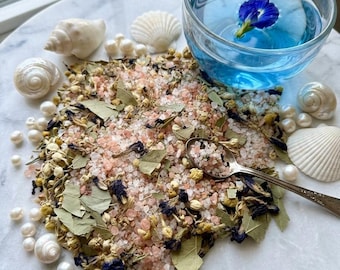 Baño ritual de Yemayá / Baño de hierbas de la Madre Océano para la sanación emocional y el amor propio.