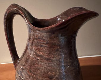 Artisan Ceramic Pitcher