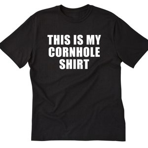 Cornhole Shirt, This is My Cornhole T-shirt T-shirt, Cornhole T-Shirt, Cornhole Tee Shirt