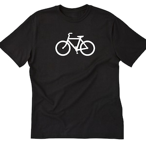 Cycling Shirt - Bike Symbol T-shirt - Funny Biking  Shirt - Cycling Bicycle Biker Gift Idea Tee Shirt