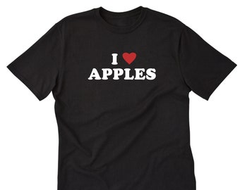 I love apple t shirt cheap