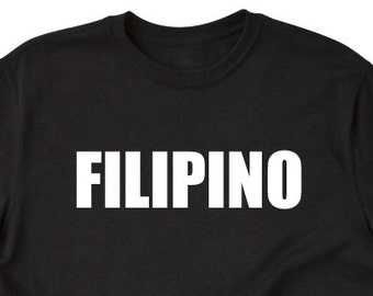 Filipino T-shirt, Pinoy Shirt, Ilocano Tagalog Shirt, Philippines Tee Shirt, Gift for Filipino